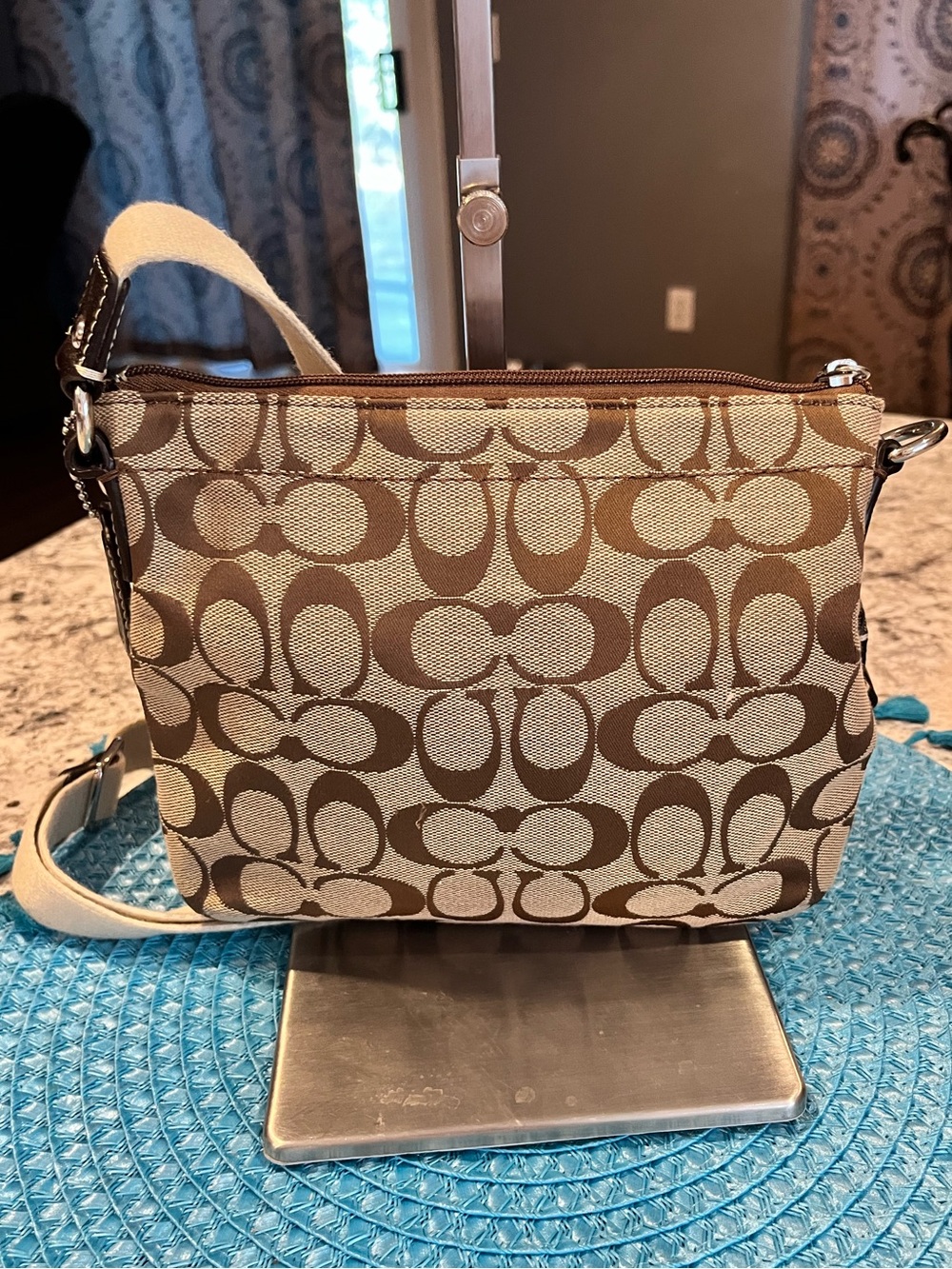 Coach Signature Crossbody - Picture 3 of 15
